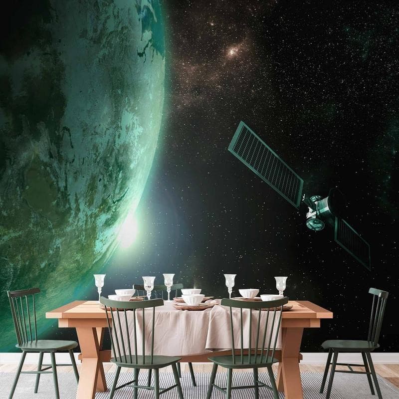 Fotomurale Pianeta verde in Carta da parati Collezione Casa - Trebisacce, commercioVirtuoso.it