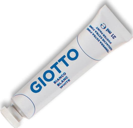 TEMPERA GIOTTO TUBO 7 (21ML BIANCO 01