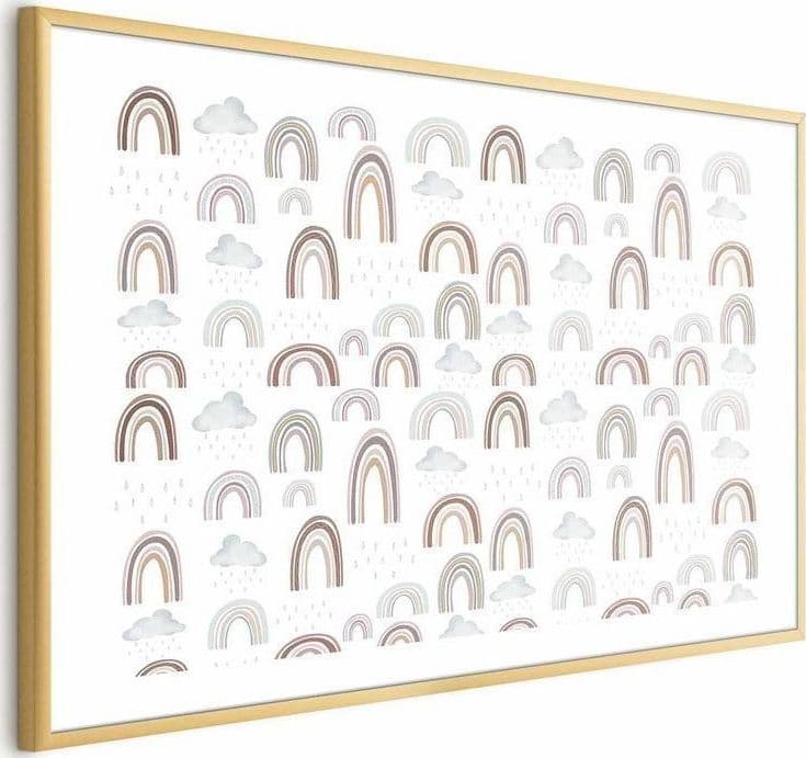 Poster - Rainbow After the Rain in Poster e stampe Collezione Casa - Trebisacce, commercioVirtuoso.it