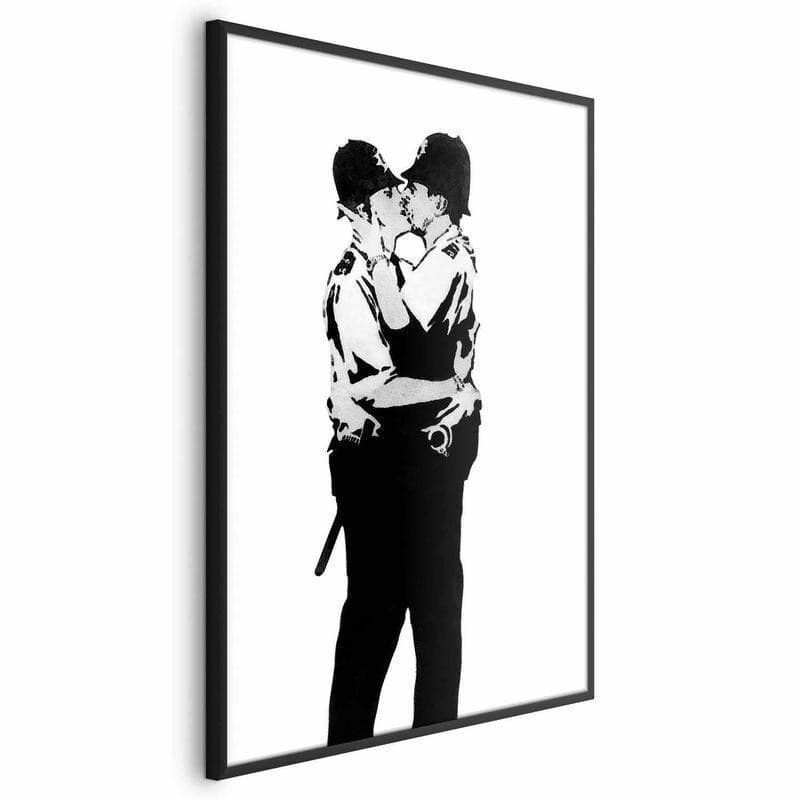 Poster - Kissing Coppers in Poster e stampe Collezione Casa - Trebisacce, commercioVirtuoso.it