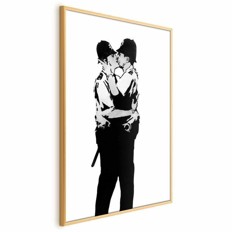 Poster - Kissing Coppers in Poster e stampe Collezione Casa - Trebisacce, commercioVirtuoso.it