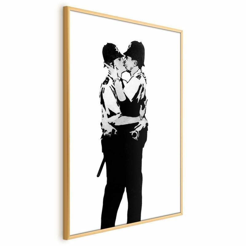 Poster - Kissing Coppers in Poster e stampe Collezione Casa - Trebisacce, commercioVirtuoso.it