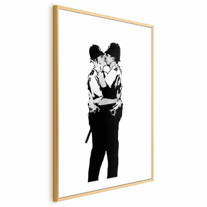 Poster - Kissing Coppers in Poster e stampe Collezione Casa - Trebisacce, commercioVirtuoso.it