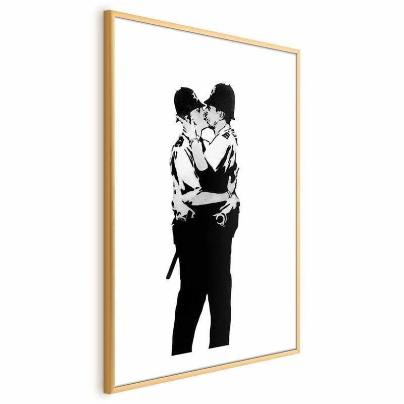Poster - Kissing Coppers in Poster e stampe Collezione Casa - Trebisacce, commercioVirtuoso.it