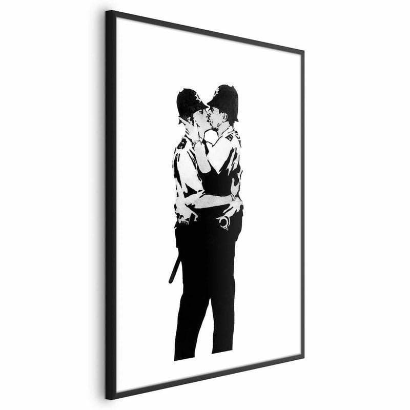 Poster - Kissing Coppers in Poster e stampe Collezione Casa - Trebisacce, commercioVirtuoso.it
