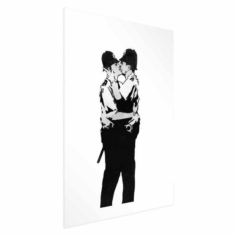 Poster - Kissing Coppers in Poster e stampe Collezione Casa - Trebisacce, commercioVirtuoso.it