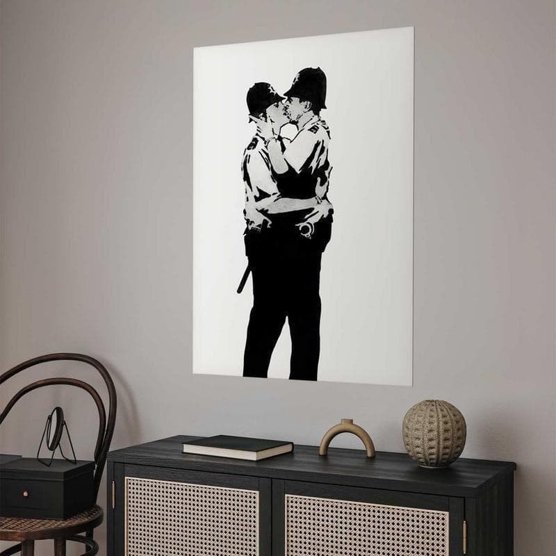 Poster - Kissing Coppers in Poster e stampe Collezione Casa - Trebisacce, commercioVirtuoso.it