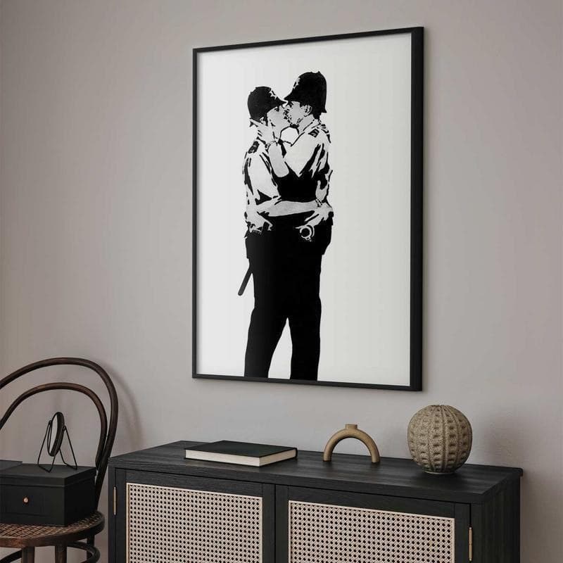 Poster - Kissing Coppers in Poster e stampe Collezione Casa - Trebisacce, commercioVirtuoso.it