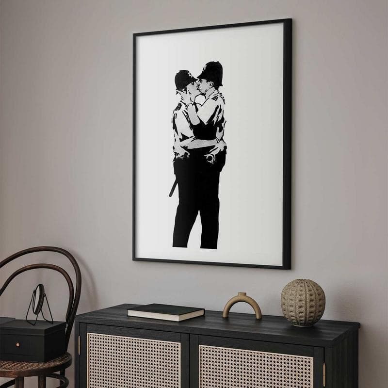 Poster - Kissing Coppers in Poster e stampe Collezione Casa - Trebisacce, commercioVirtuoso.it