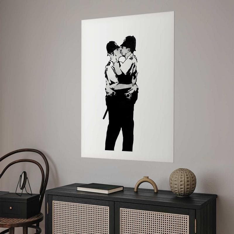 Poster - Kissing Coppers in Poster e stampe Collezione Casa - Trebisacce, commercioVirtuoso.it