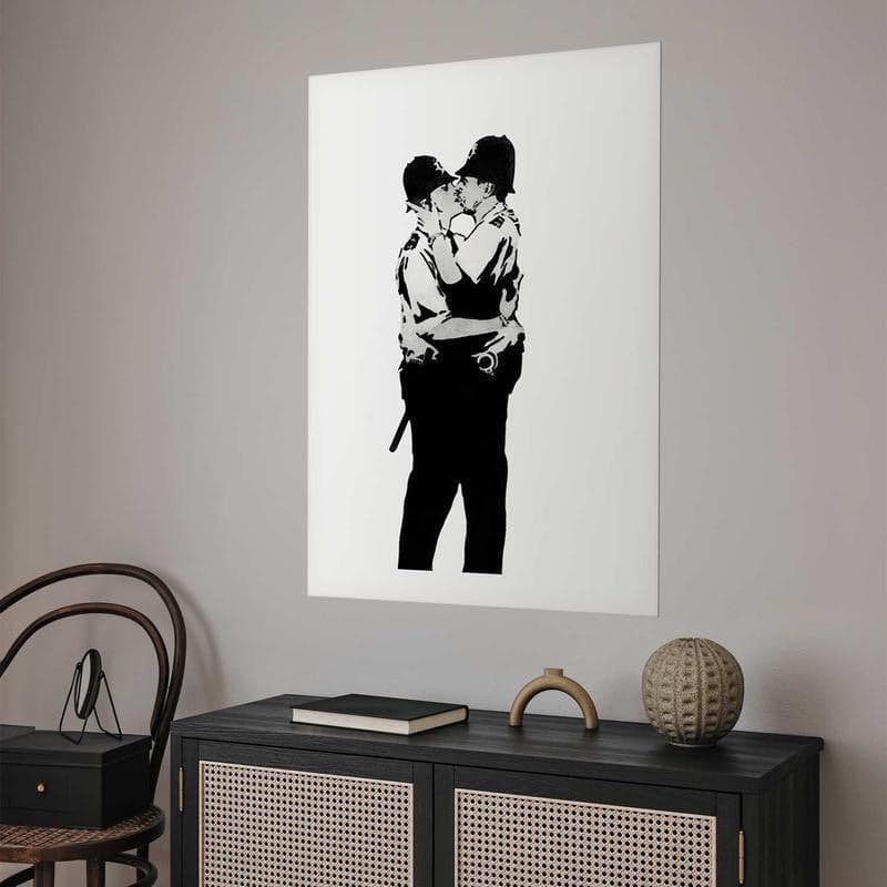 Poster - Kissing Coppers in Poster e stampe Collezione Casa - Trebisacce, commercioVirtuoso.it