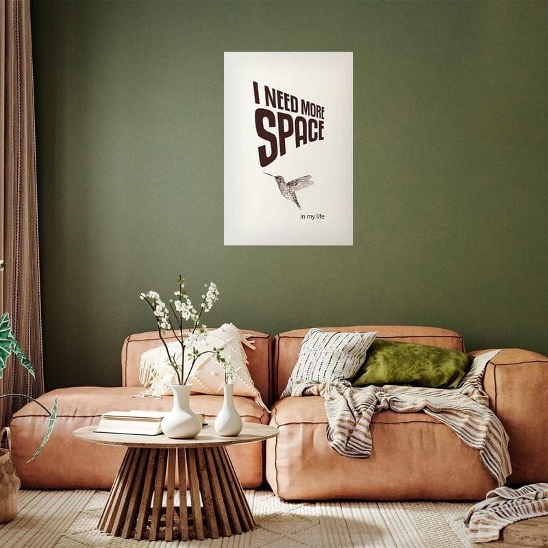 Poster - I Need More Space in Poster e stampe Collezione Casa - Trebisacce, commercioVirtuoso.it