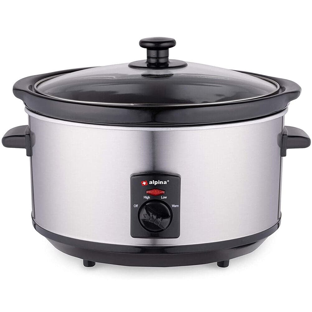 Pentola Elettrica Ovale Cottura Lenta 3,5Lt Acciaio Ceramica Antiaderente 240W in Slow Cooker Esplodia - Napoli, commercioVirtuoso.it