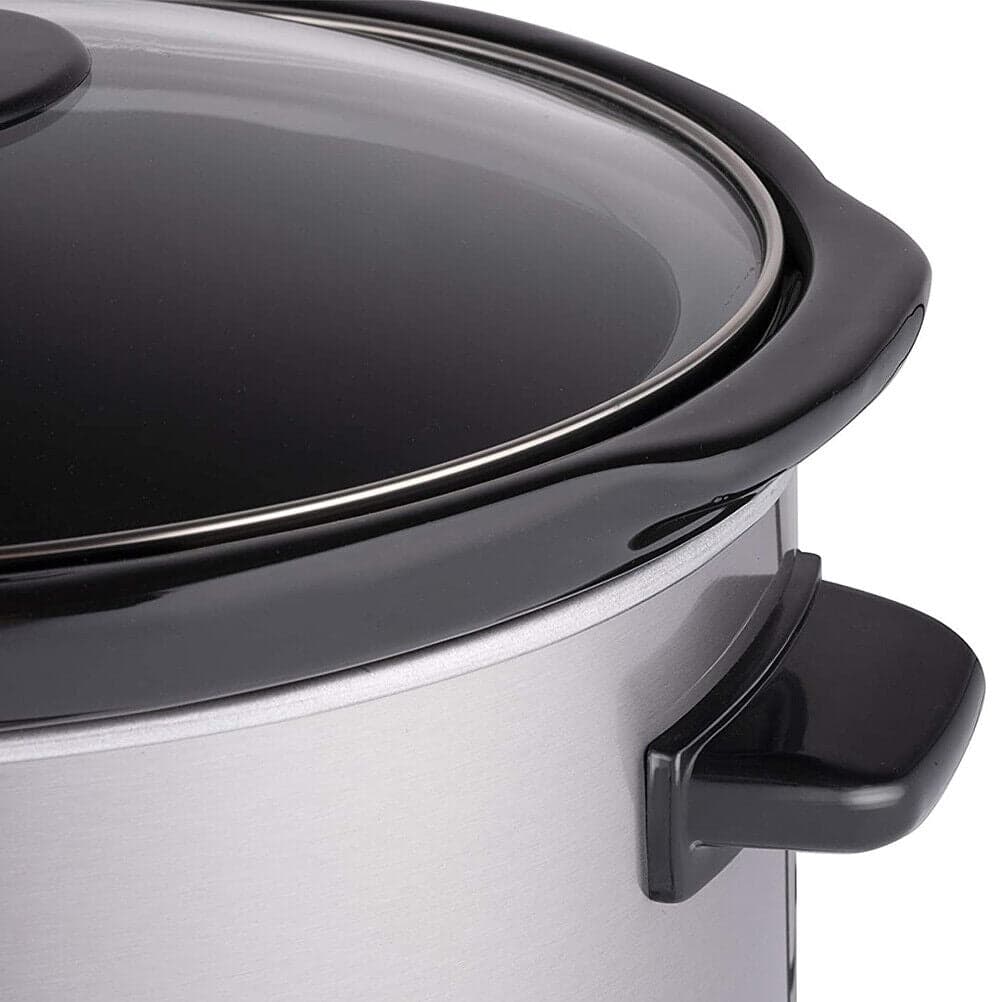 Pentola Elettrica Ovale Cottura Lenta 3,5Lt Acciaio Ceramica Antiaderente 240W in Slow Cooker Esplodia - Napoli, commercioVirtuoso.it