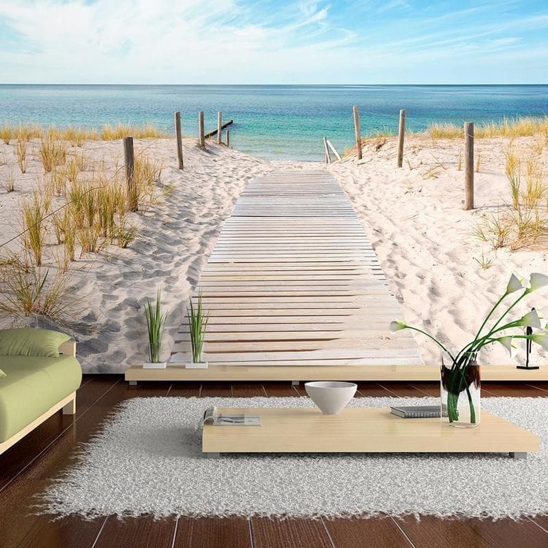 Fotomurale Vacanze al mare in Carta da parati Collezione Casa - Trebisacce, commercioVirtuoso.it