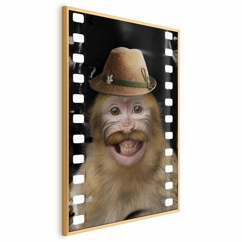 Poster - Monkey in a Hat in Poster e stampe Collezione Casa - Trebisacce, commercioVirtuoso.it