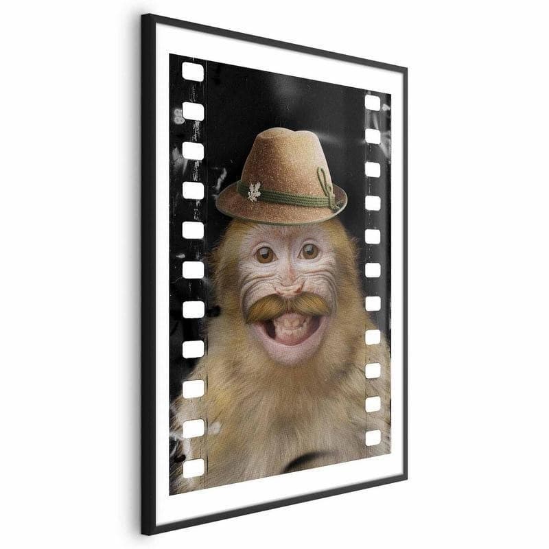 Poster - Monkey in a Hat in Poster e stampe Collezione Casa - Trebisacce, commercioVirtuoso.it