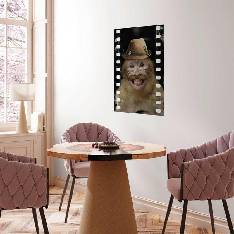 Poster - Monkey in a Hat in Poster e stampe Collezione Casa - Trebisacce, commercioVirtuoso.it
