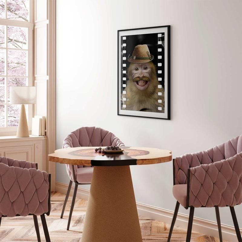 Poster - Monkey in a Hat in Poster e stampe Collezione Casa - Trebisacce, commercioVirtuoso.it
