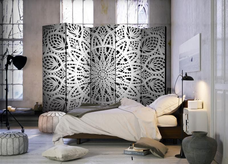 Paravento White Mandala II [divisori da interno] in Paraventi Collezione Casa - Trebisacce, commercioVirtuoso.it