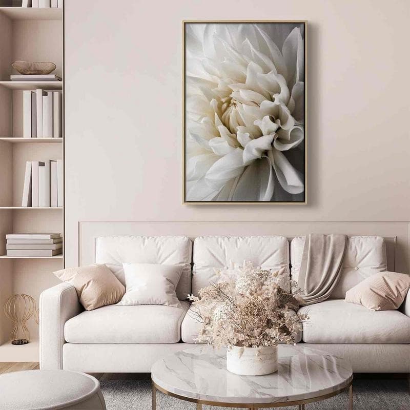 Quadro White Dahlia in Poster e stampe Collezione Casa - Trebisacce, commercioVirtuoso.it