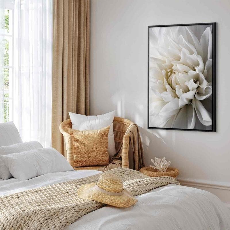 Quadro White Dahlia in Poster e stampe Collezione Casa - Trebisacce, commercioVirtuoso.it