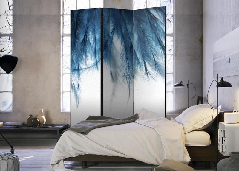 Paravento Sapphire Feathers [divisori da interno] in Paraventi Collezione Casa - Trebisacce, commercioVirtuoso.it