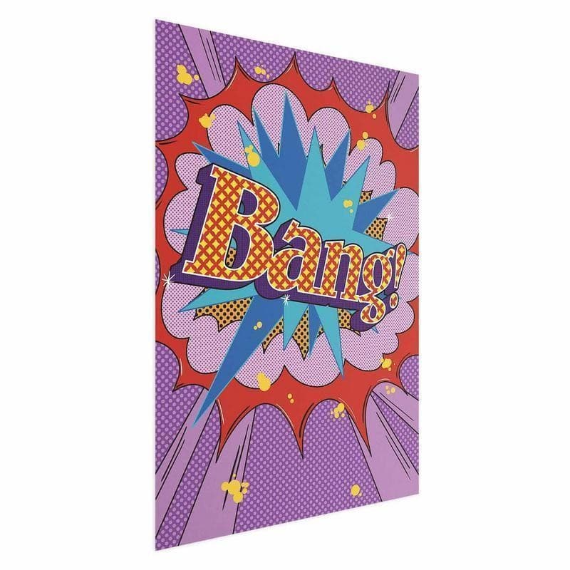 Poster - Bang! in Poster e stampe Collezione Casa - Trebisacce, commercioVirtuoso.it