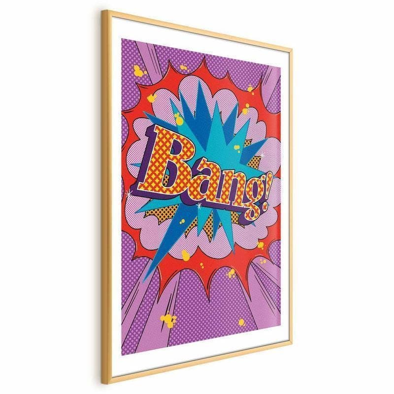 Poster - Bang! in Poster e stampe Collezione Casa - Trebisacce, commercioVirtuoso.it