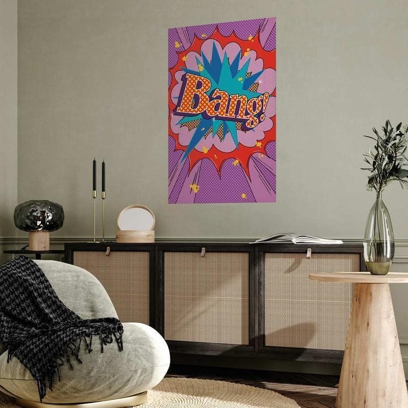Poster - Bang! in Poster e stampe Collezione Casa - Trebisacce, commercioVirtuoso.it