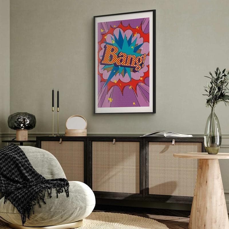 Poster - Bang! in Poster e stampe Collezione Casa - Trebisacce, commercioVirtuoso.it