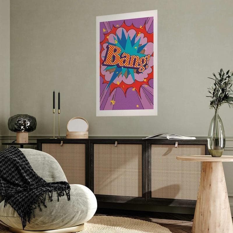 Poster - Bang! in Poster e stampe Collezione Casa - Trebisacce, commercioVirtuoso.it
