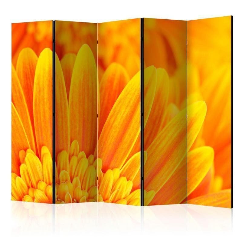 Paravento Yellow gerbera daisies II [Room Dividers] in Paraventi Collezione Casa - Trebisacce, commercioVirtuoso.it
