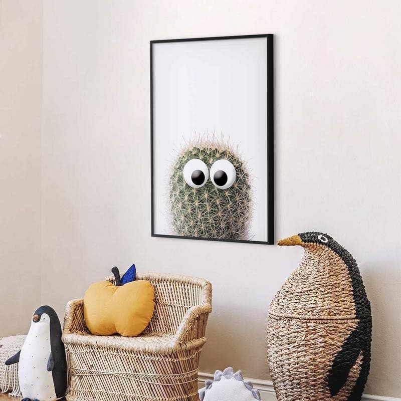 Poster - Cactus with Eyes in Poster e stampe Collezione Casa - Trebisacce, commercioVirtuoso.it