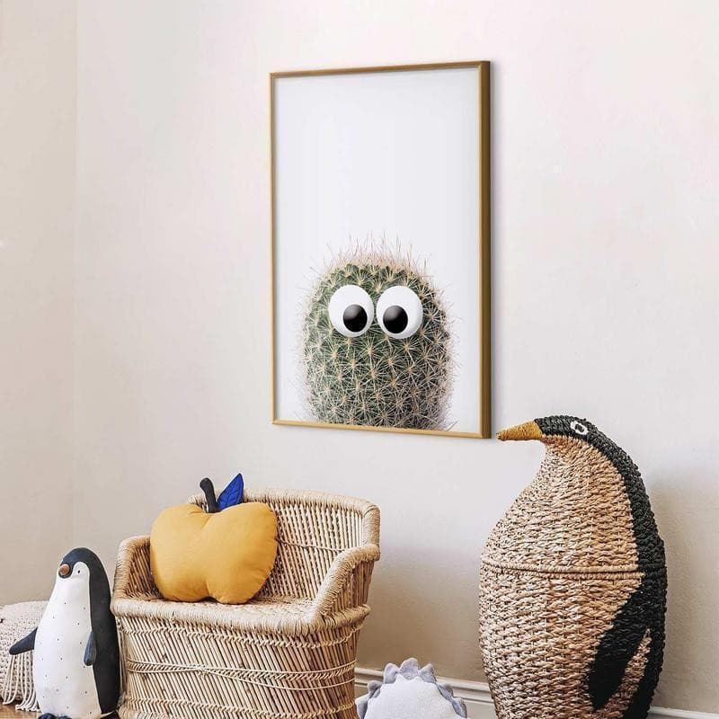 Poster - Cactus with Eyes in Poster e stampe Collezione Casa - Trebisacce, commercioVirtuoso.it