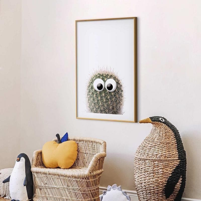 Poster - Cactus with Eyes in Poster e stampe Collezione Casa - Trebisacce, commercioVirtuoso.it