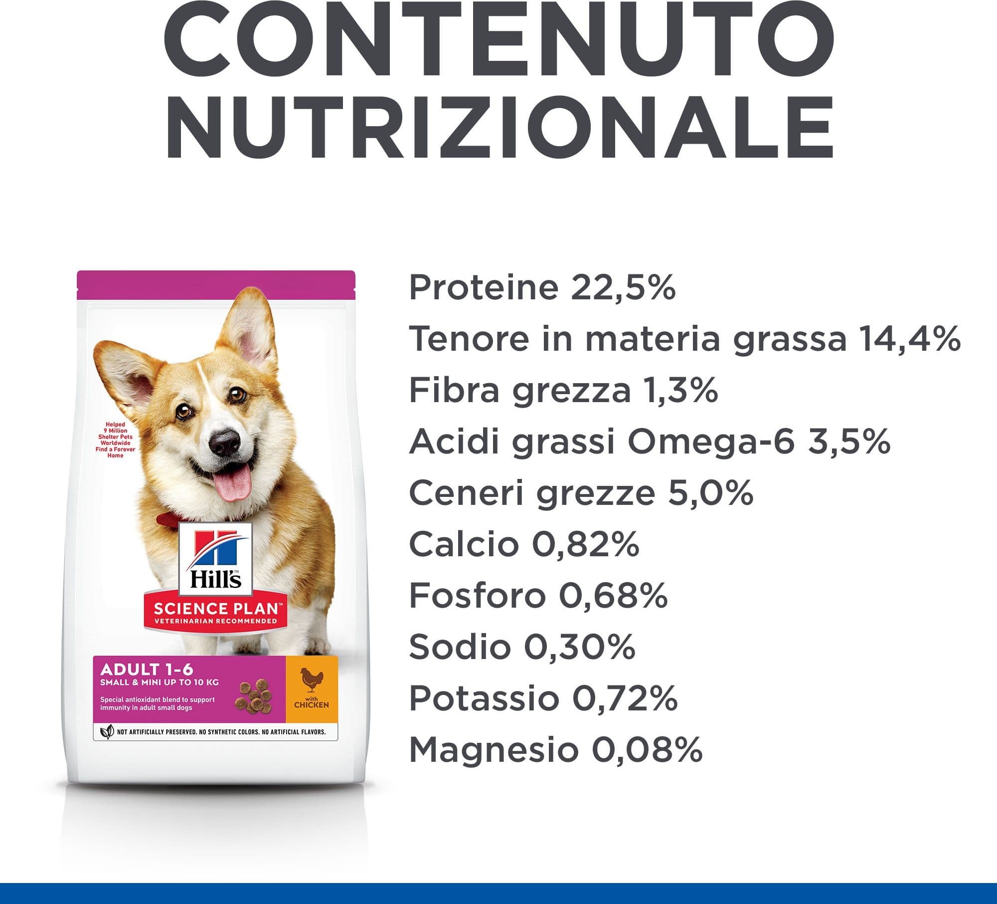 Hill's Mantenimento secco Cani Adulti Mini pollo in Secco 101 Market - Poggibonsi, commercioVirtuoso.it