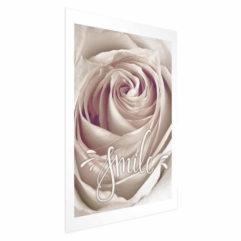 Poster - Smile! in Poster e stampe Collezione Casa - Trebisacce, commercioVirtuoso.it