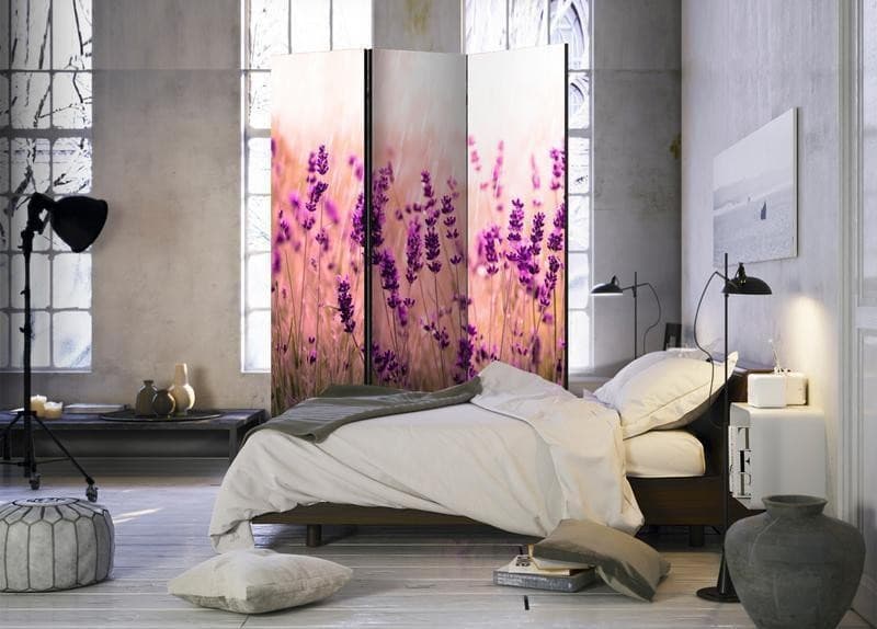 Paravento Lavender in the Rain [divisori da interno] in Paraventi Collezione Casa - Trebisacce, commercioVirtuoso.it