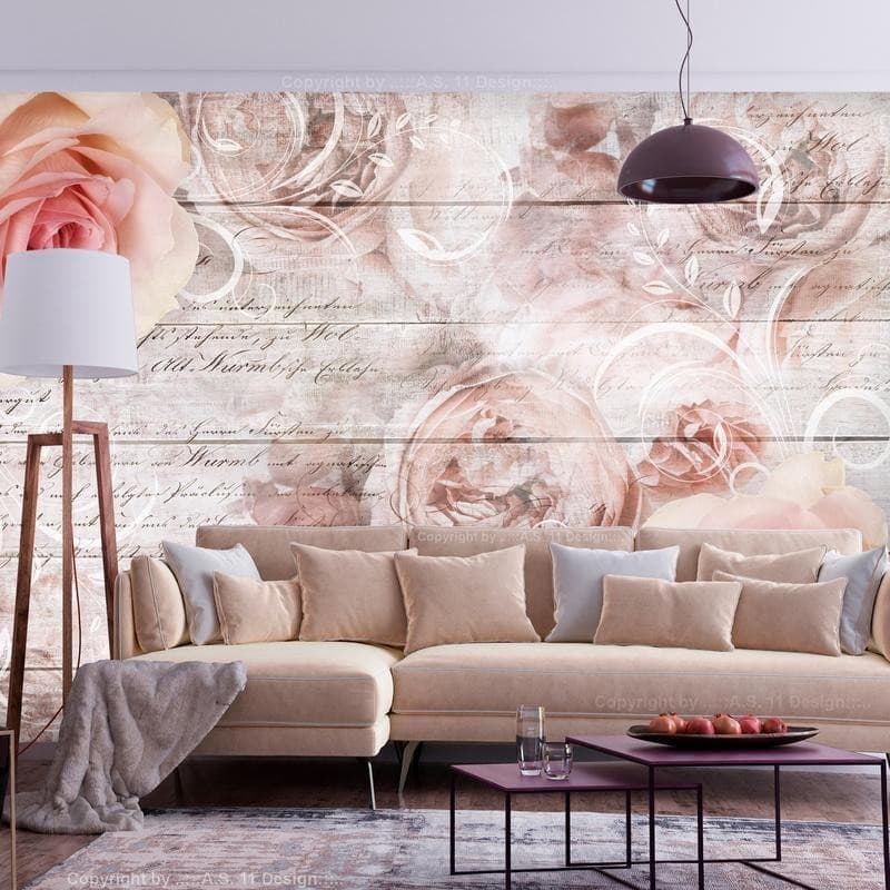Fotomurale Rose Work in Carta da parati Collezione Casa - Trebisacce, commercioVirtuoso.it