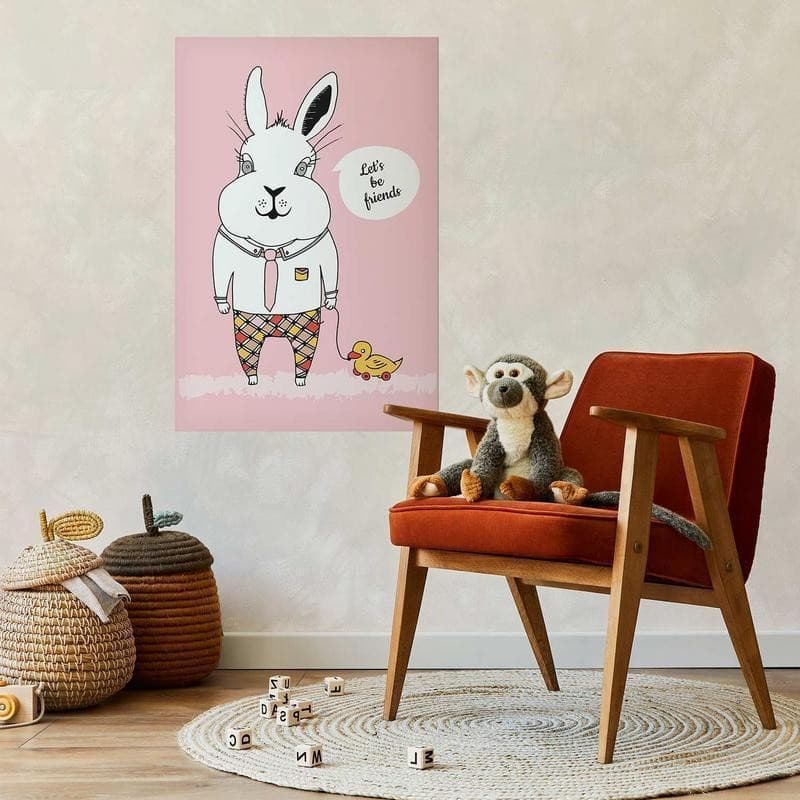 Poster - Rabbits Friend in Poster e stampe Collezione Casa - Trebisacce, commercioVirtuoso.it