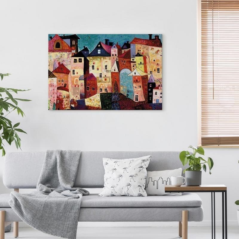 Quadro Artistic City in Poster e stampe Collezione Casa - Trebisacce, commercioVirtuoso.it