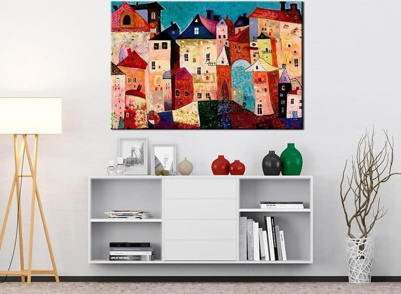 Quadro Artistic City in Poster e stampe Collezione Casa - Trebisacce, commercioVirtuoso.it