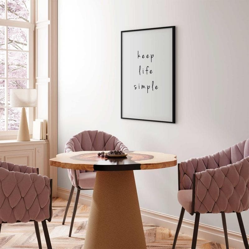 Poster - Keep Life Simple in Poster e stampe Collezione Casa - Trebisacce, commercioVirtuoso.it