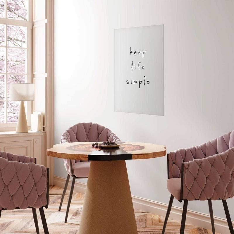 Poster - Keep Life Simple in Poster e stampe Collezione Casa - Trebisacce, commercioVirtuoso.it