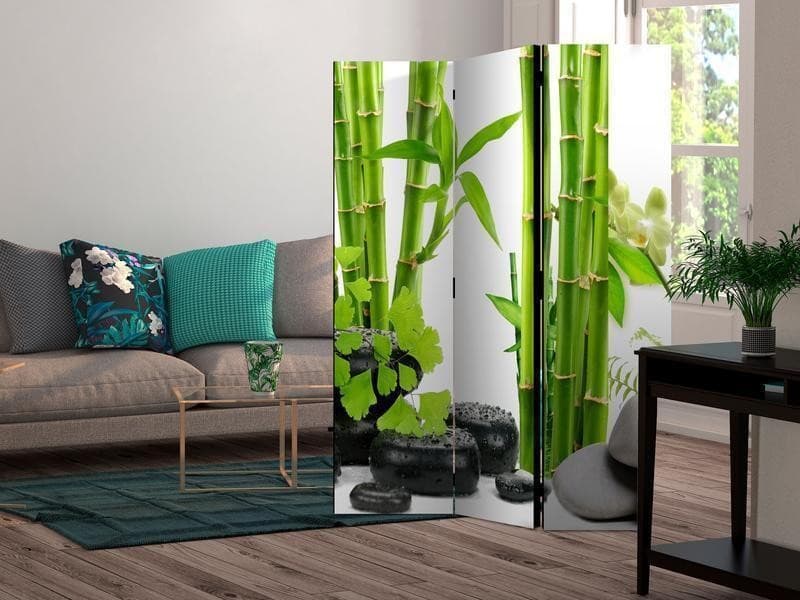Paravento Bamboos and Stones [divisori da interno] in Paraventi Collezione Casa - Trebisacce, commercioVirtuoso.it