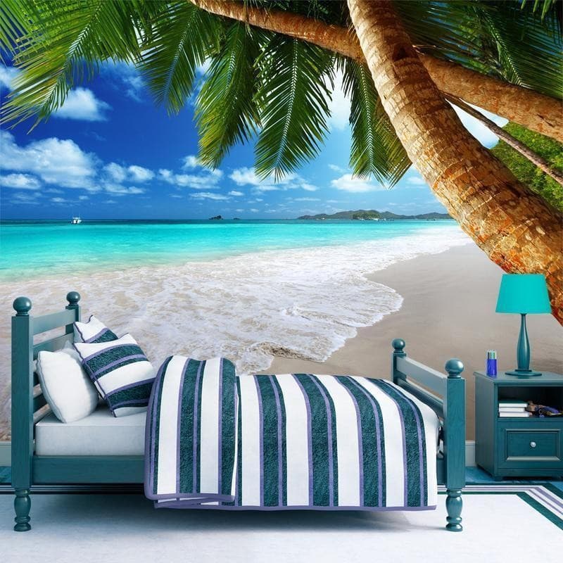 Fotomurale Isola tropicale in Carta da parati Collezione Casa - Trebisacce, commercioVirtuoso.it
