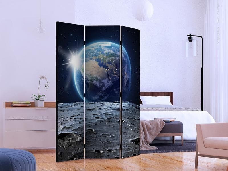 Paravento View of the Blue Planet [Room Dividers] in Paraventi Collezione Casa - Trebisacce, commercioVirtuoso.it