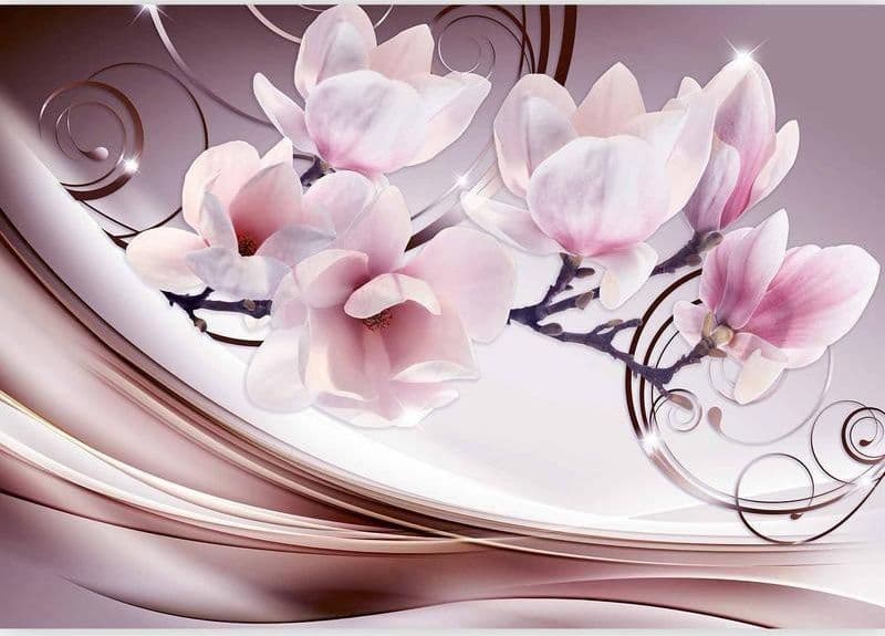 Fotomurale Meet the Magnolias in Carta da parati Collezione Casa - Trebisacce, commercioVirtuoso.it