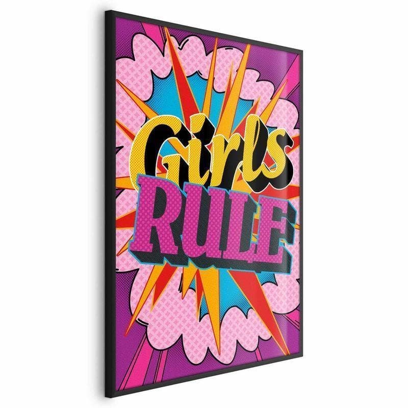 Poster - Girls Rule II in Poster e stampe Collezione Casa - Trebisacce, commercioVirtuoso.it